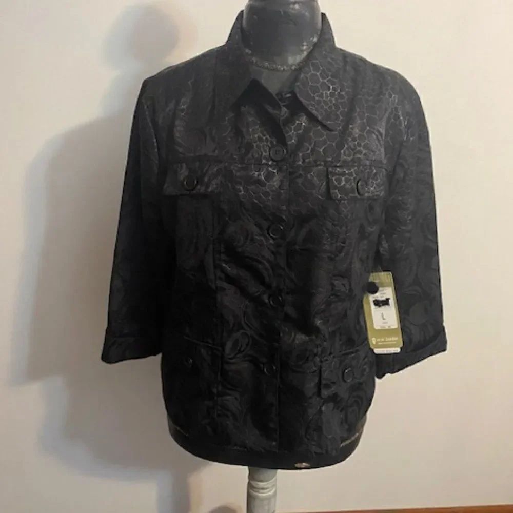 Erin London Black blazer, size L